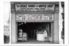Creole Donut And Waffle Shop Ocean City Retro Americana Silver Halide Photograph