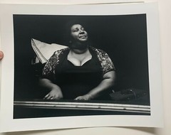 MICHELLE VIGNES ‘Beverly Playing the Blues’ Photo – SF Bay Area Blues Book COVER