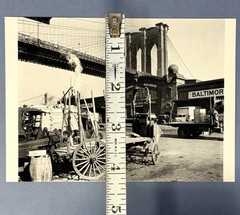 Berenice Abbott Art Photo Print Card By Fotofolio – Brooklyn Bridge, 1937