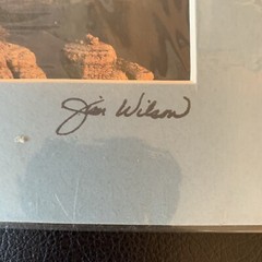 Jim Wilson Sealed Matted Print Grand Canyon Sunrise From Mather Point 8×10 MINT