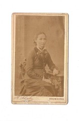 CDV Photo Fine Lady – Bydgoszcz Bydgoszcz 1880s