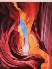 Peter Lik Signed Antelope Canyon Photo 1142/1900 Acrylic Mount w/ COA 39″×28″