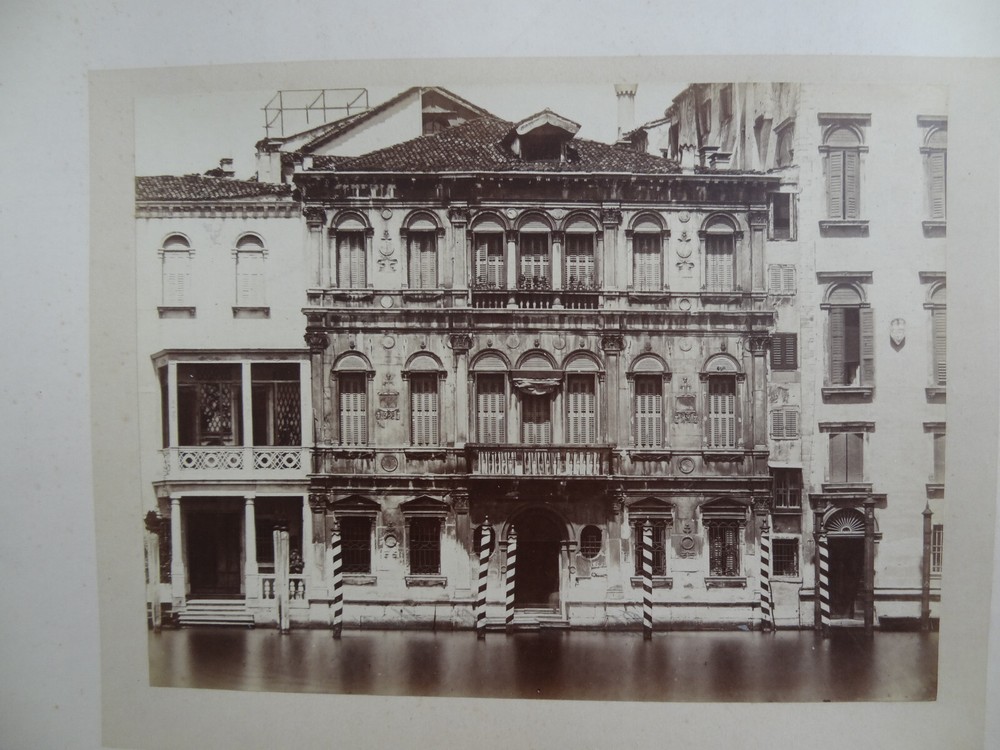 Paolo salviati,  Palazzo (?), venice  1870-80 albumen print , fine 