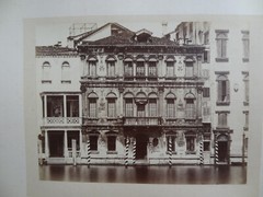 Paolo salviati,  Palazzo (?), venice  1870-80 albumen print , fine 