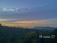 Photo Digital Product Wallpaper beautiful Yellow sky With Natural evening Nature
