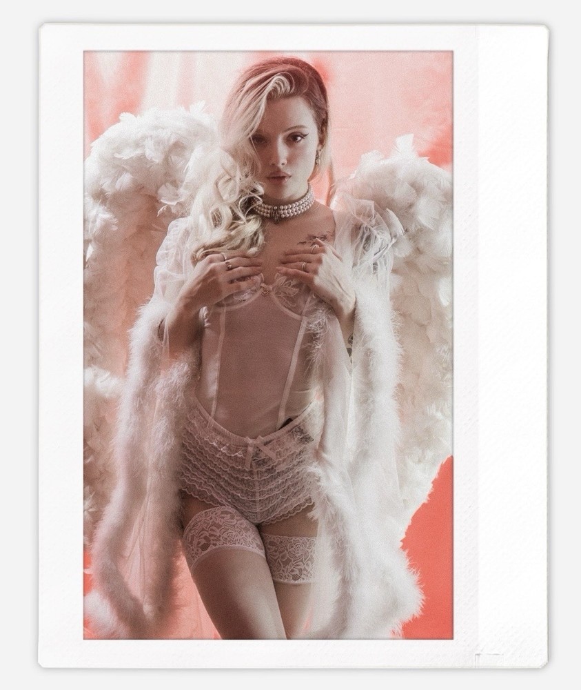 Art model Bradley Instax Wide Instant Film Print