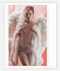 Art model Bradley Instax Wide Instant Film Print