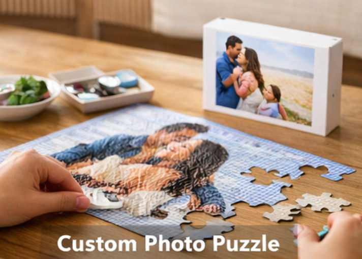 Personalized Photo Jigsaw Puzzle Custom Picture Gift | Create Your Own Puzzle