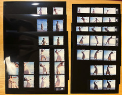 1999 S Vega Model Photo Lot Contact Sheets Polaroids Daniel Kim MIKCO Fashion