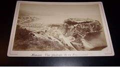 Photography On Cardboard. 2MOI10397. Around 1900. View Of Monaco