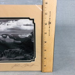Fine Art Photography GRAND CANYON 2014 Alain Briot signed Custom Mat B&W