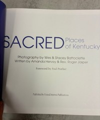 Sacred Spaces in Kentucky. Wes and Stacey Battoclette 2011 HC