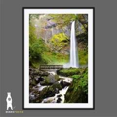 Elowah Falls, Oregon Waterfalls, Columbia River Gorge, Pacific Northwest Prints