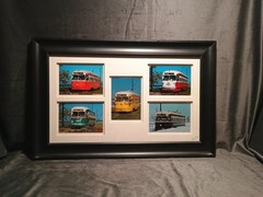 Kenosha Wisconsin Streetcar Electric Rail Car Photography Collage 18x 28″ Signed
