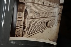 Photo Albumin Italy Florence Palace Strozzi Art Museum Building Architecture Picture