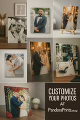 Personalized Photo Canvas Metal Poster — Turn Your Memories Into Modern Art