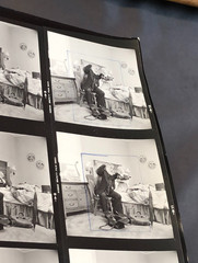 NEWLY FOUND Hendrickson PHOTO Contact Sheet Proof & Negatives IN-HOUSE DR. VISIT