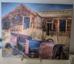 Original Photography Art Abandoned Car & Old Delivery Truck 8″x10″