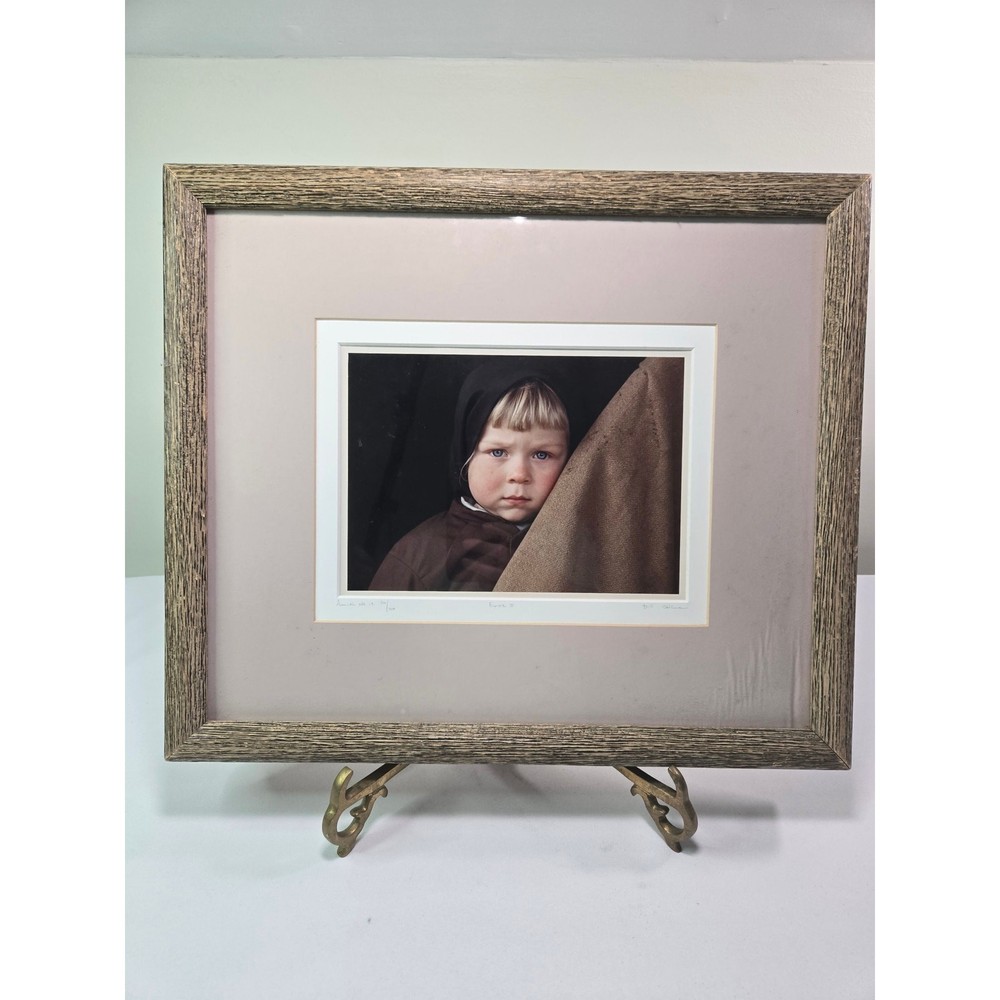 Photographer Bill Coleman Amish No 19 331/750 16×20 framed
