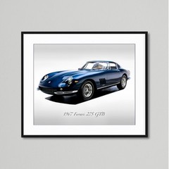 Classic Cars – 1967 Ferrari 275 GTB – Print