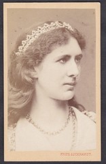 Johanna Gabillon Actress Berlin Vienna Portrait CDV Photo Luckhardt 1860