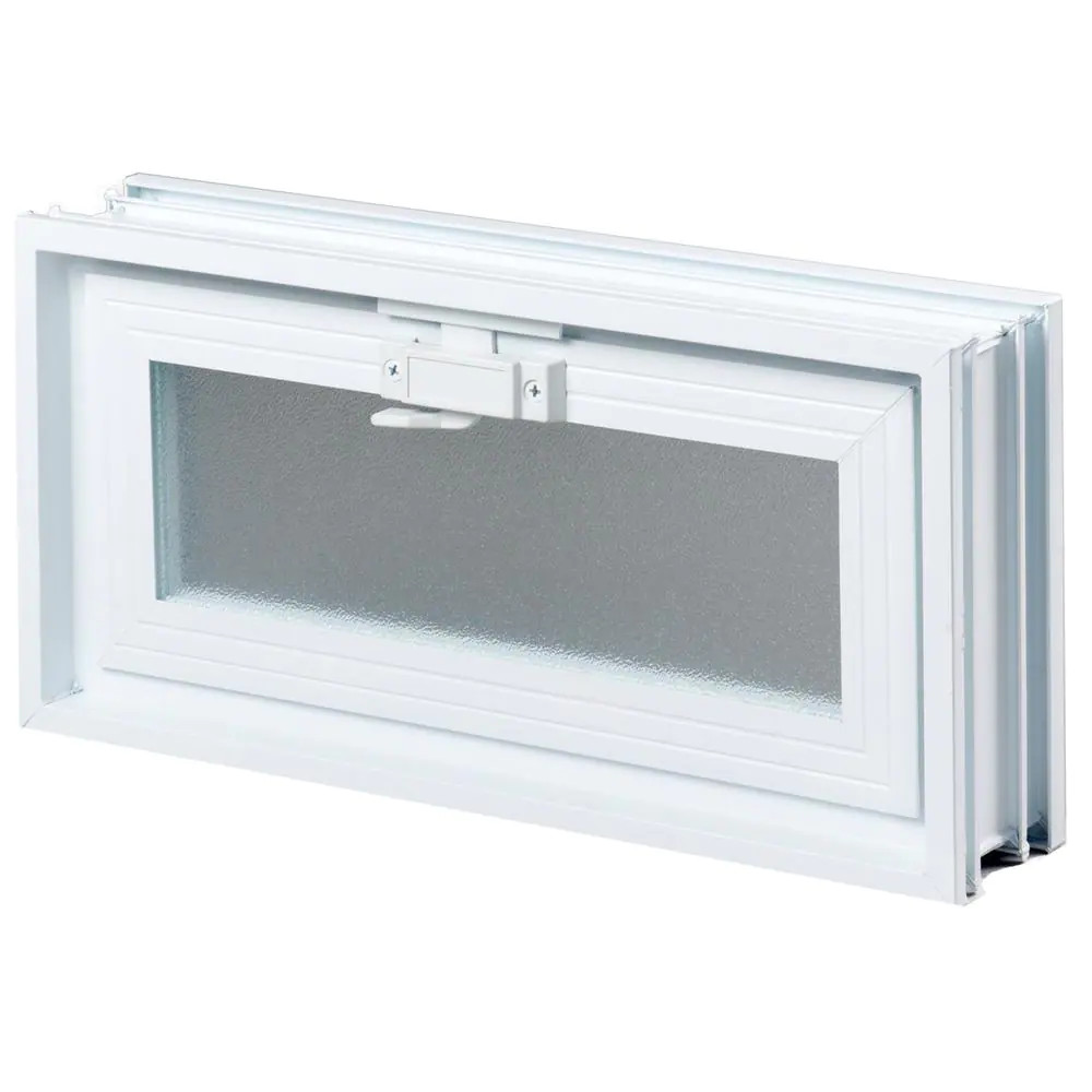 Screen Windows Ventilation Hopper Vent Glass Block Windows Removable Screen NEW