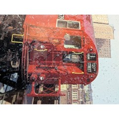 NYC Subway Train Photograph Framed New York City Subway Art 137th Street 13″x 8″