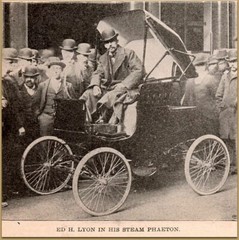 1899 Auto Parade Waldorf Astoria Marceau Lyon Steam Seligman Magazine Print