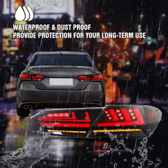 New Taillights for Toyota Camry Tail Light Assembly 2018-2023 SE XSE LE XLE TRD