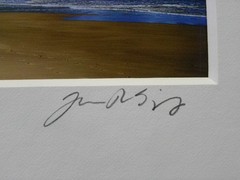 Pencil-Signed, Titled + Dated Matted Photo-Cannon Beach Oregon 2017-Tom Spitz