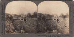 0933. Stereoview. FRENCH TROOPS RESTING AFTER A COMBAT WITH «FRITZ».