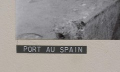 Vintage James W. Howlett Black and White Photograph, ‘Port Au Spain’