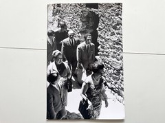 Orig Barite Photo 30x20cm Circa 1958 Composer Gian Carlo Menotti in Spoleto 1