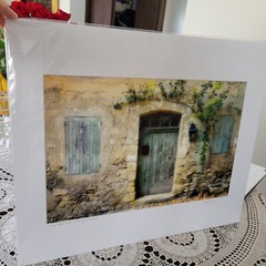Craig Love Photograph France Ltd Ed 6/175 ‘Green Door’ Rhône Valley, Provence