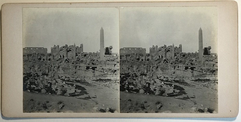 Egypt Archaeology UK Photograph PL35P25 Stereo Vintage Analogue 1912