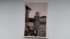 Photo 3R123 Pretty Girl Young Lady circa 1940s approx 6x9cm