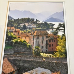 Mike Biggs Signed Photography Print «The Colors of Como» Ready To Frame 11”x14”
