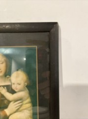 Vintage Picture Mother And Child Cadre Atelier D Art Framed F. C.