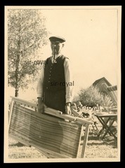 Seebad Mondsee 1941 – Lifeguard Pauli – Austria 1940s – Photo 9x12cm