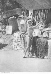 Org French 50s-70s Nude Large (9 x 12) Lithograph- Naturism- Woman- Store- Legs