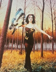 Original DAVID LaCHAPELLE ‘Neve Campbell w BUTTERFLY’ Photo for DETOUR Magazine