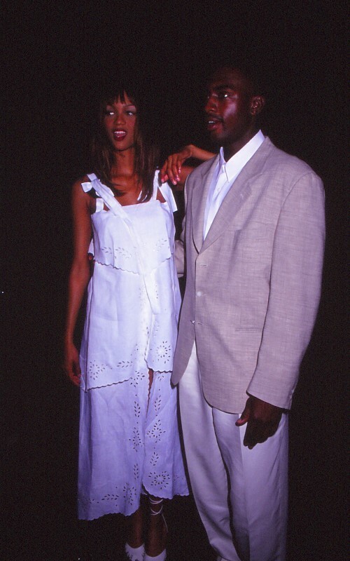 Dia Tyra Banks and Bill Bellamy 1992 KB Format Photographer P6-8-5-2