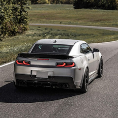 Led Tail Lights Compatible with Camaro Coupe 2014 2015 LT LS SS ZL1 W/Red Turn S