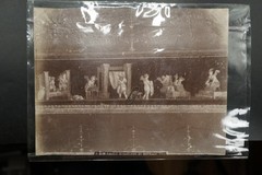 Photo Albumin Italy Pompeii House Cousin View Painting Artwork Putting Angel