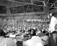 Apollo Director Phillips Monitors Apollo 11 8″x10″ Photograph Print 8×10
