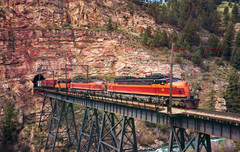 Photo Art Print of the Milwaukee Road Little Joe Electrics on the main line 1960