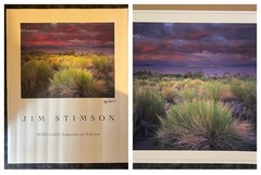 Ansel Adams Award Winner Jim Stimson Signed 2 Piece Lot! Exhibit Poster + Litho!