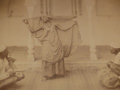 Indian Dancer – Nautch Girl Charles Shepherd 1862 Vintage Photo Albumen Print