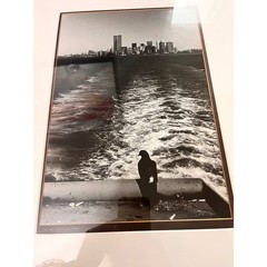 WTC Twin Towers New York City Black & White Photo – Manhattan Skyline – Framed