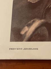 Edward Curtis Princess Angeline 16 x 10 Sepia Print Native American EUC